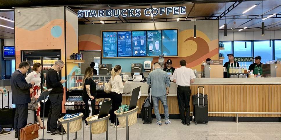 Starbucks Florianópolis Airport Kiosk — Florianópolis, Brazil